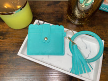 Load image into Gallery viewer, Wristlet Keychain with Cardholder