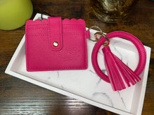 Load image into Gallery viewer, Wristlet Keychain with Cardholder