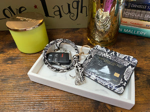 Wristlet Keychain with Cardholder