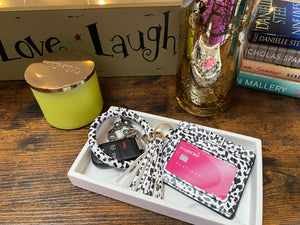 Wristlet Keychain with Cardholder