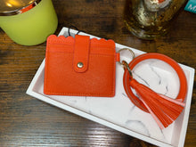 Load image into Gallery viewer, Wristlet Keychain with Cardholder