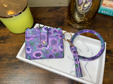 Load image into Gallery viewer, Wristlet Keychain with Cardholder